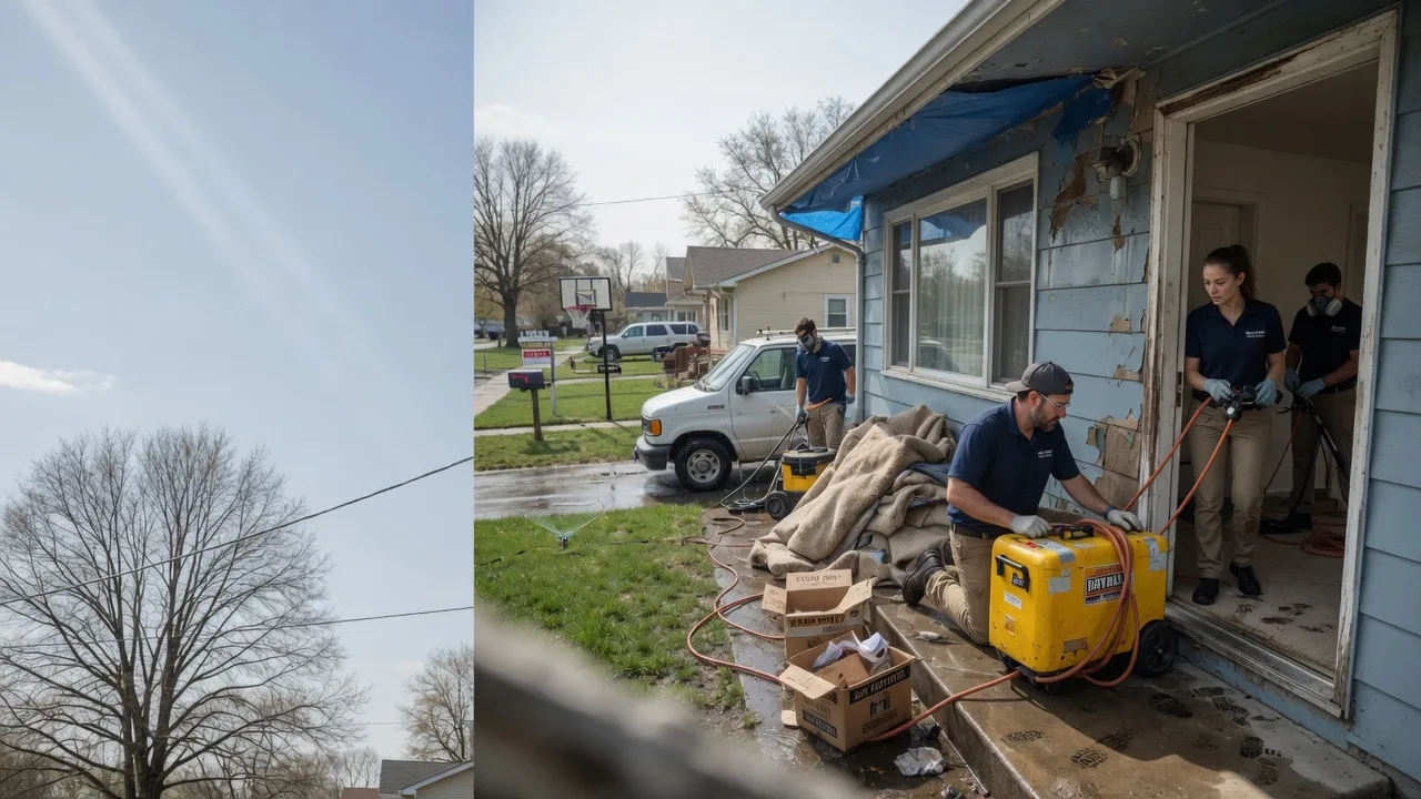 Basement Flood Cleanup in Marionville, MO near me